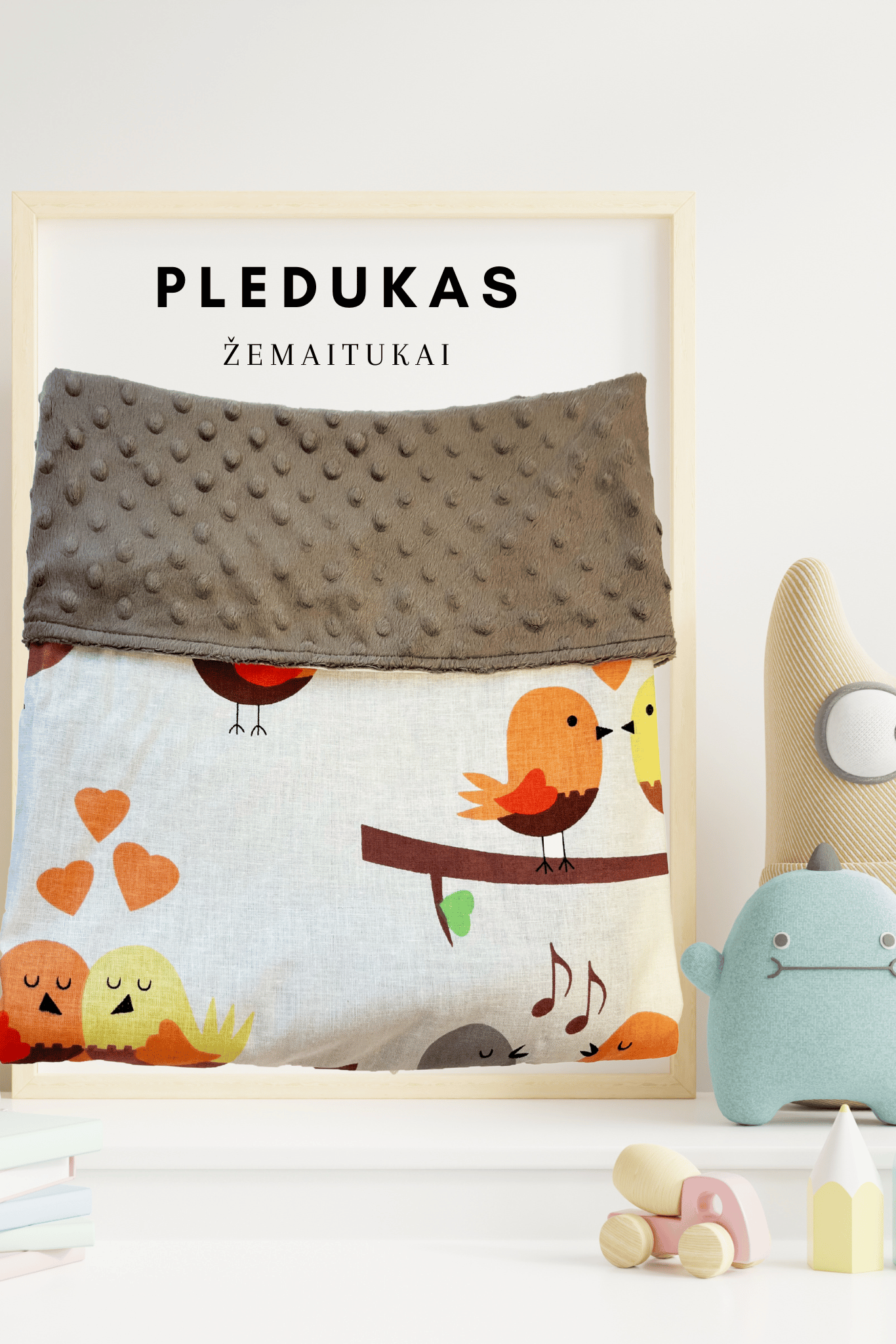 Pledukas vaikui / kūdikiui | "Žemaitukai" - Stiliaus detalė