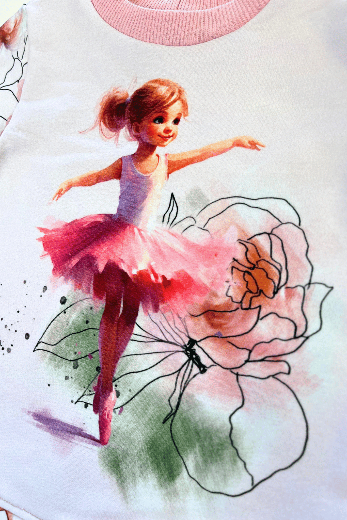 Vaikiška suknelė "Balerina" - Stiliaus detalė