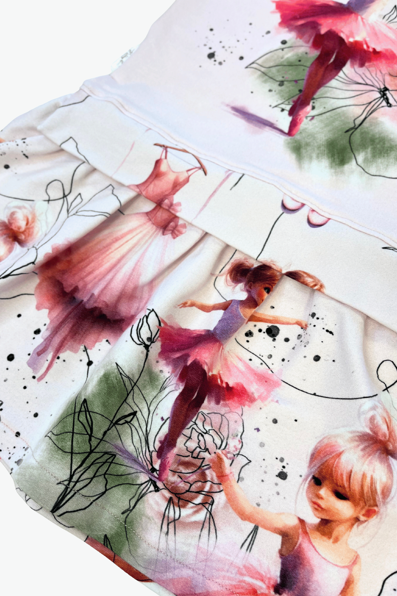 Vaikiška suknelė "Balerina" - Stiliaus detalė