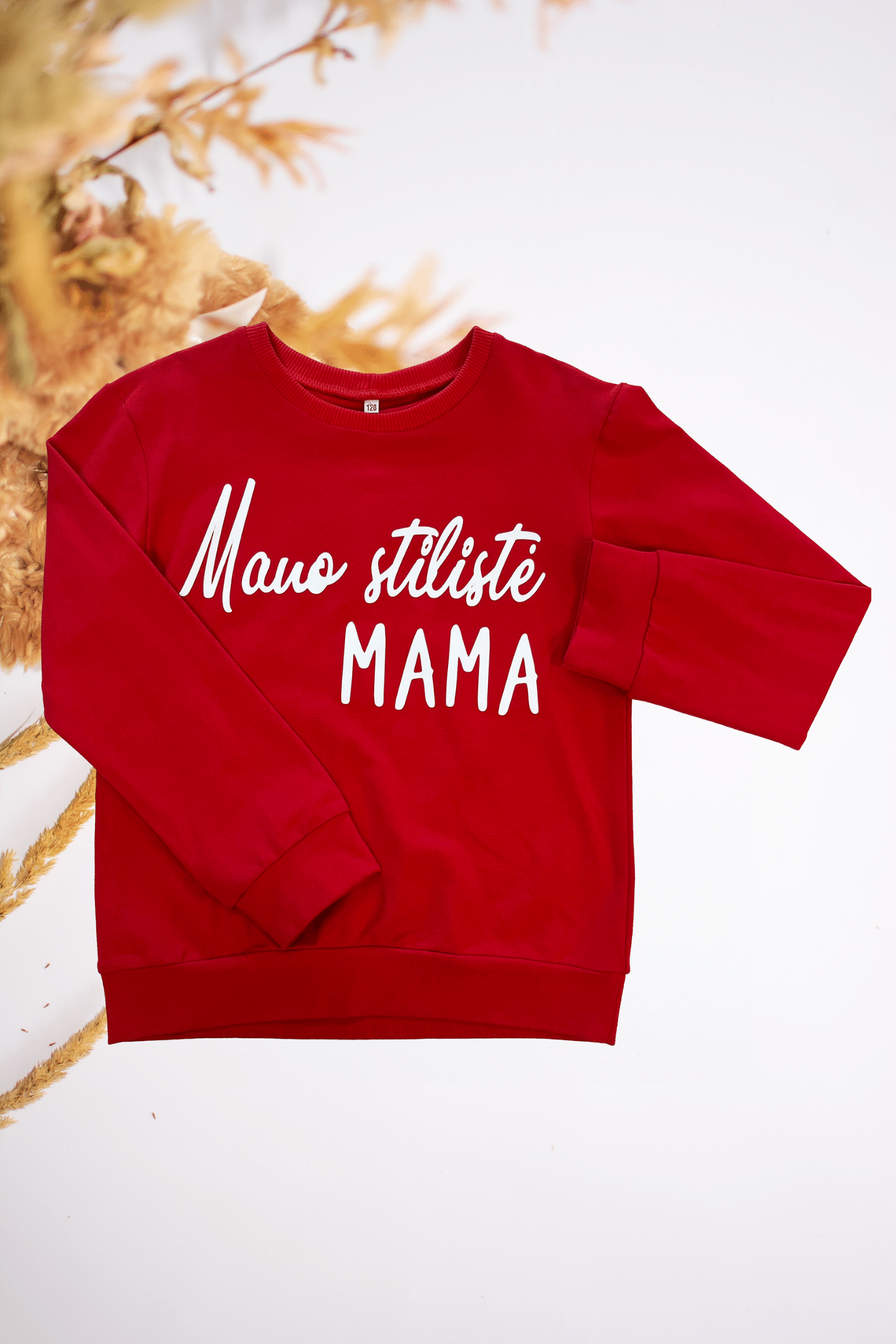 Vaikiškas džemperis “Mano stilistė MAMA” - Stiliaus detalė