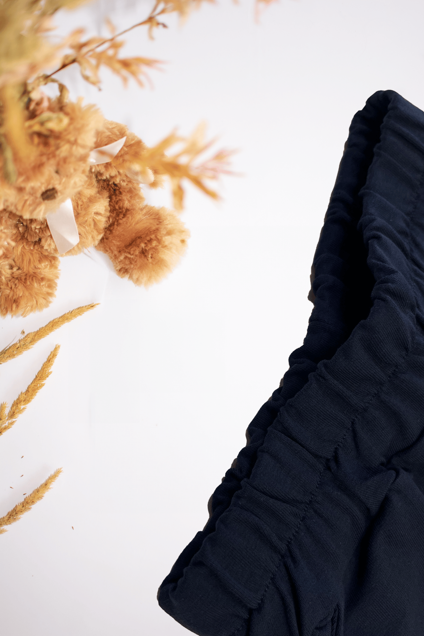 Navy blue spalvos kelnės vaikams | Tinkamos į mokyklą | Be pūkelio - Stiliaus detalė