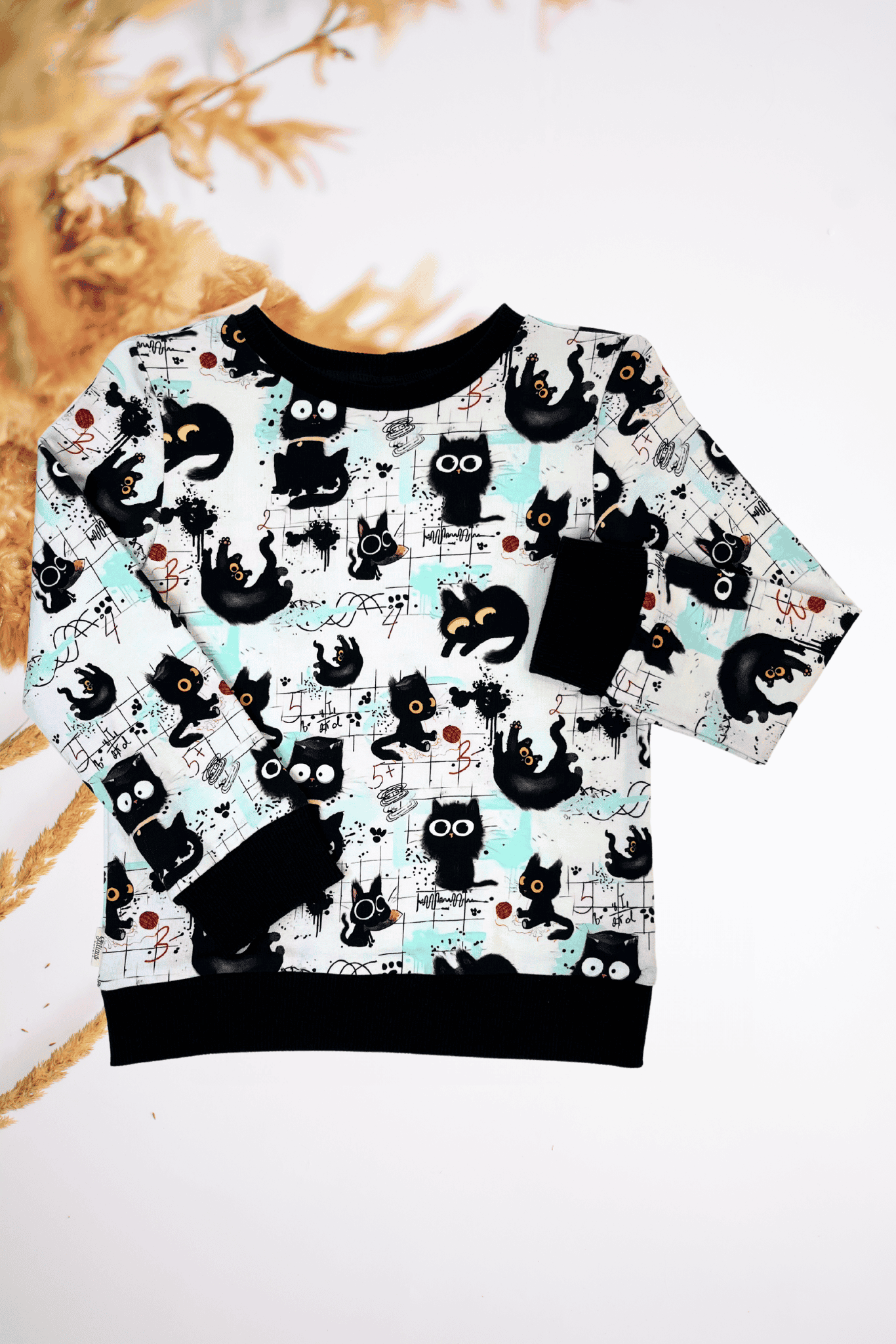 Vaikiškas džemperis "Kačiukai" | Ribotas kiekis - Stiliaus detalė