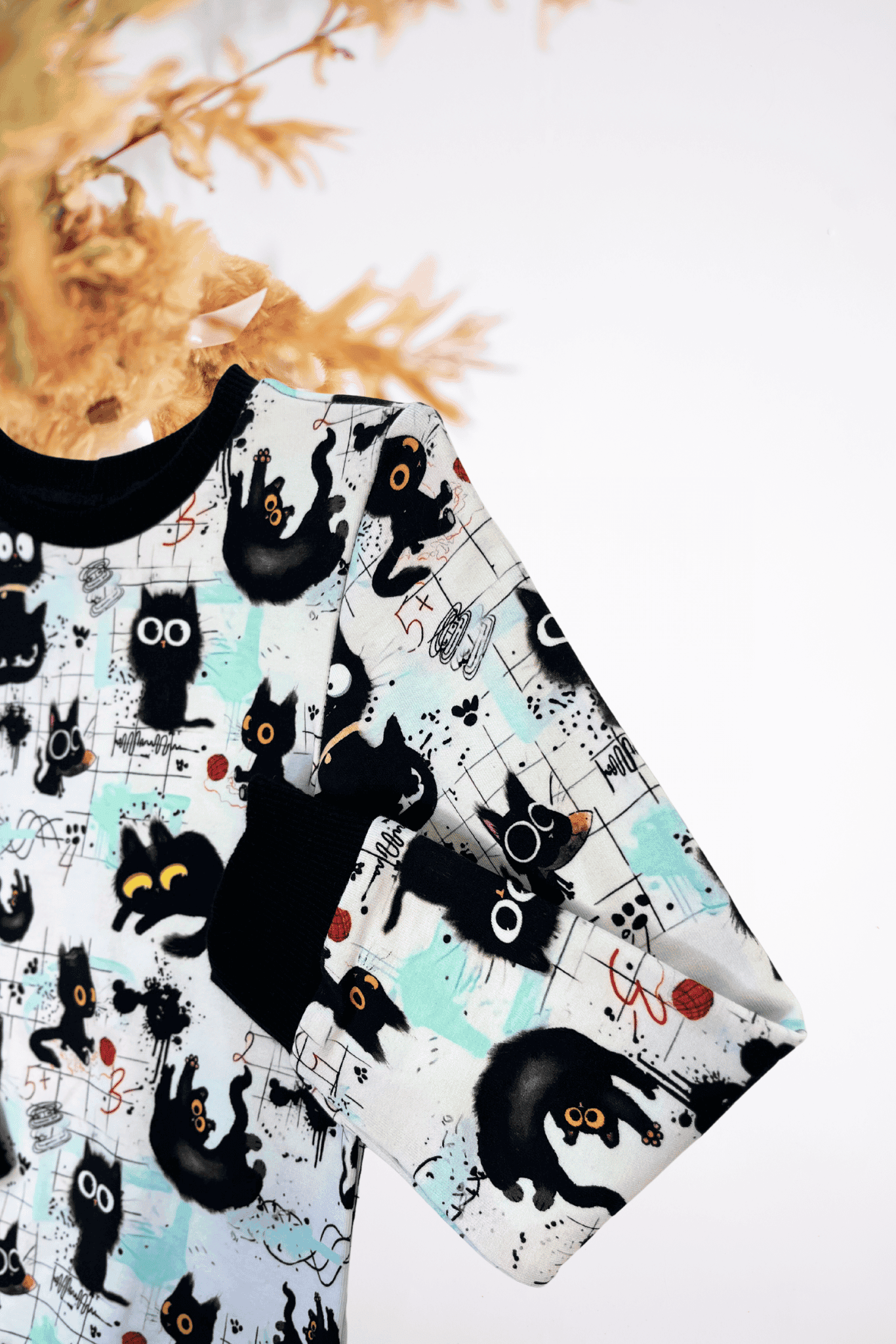 Vaikiškas džemperis "Kačiukai" | Ribotas kiekis - Stiliaus detalė