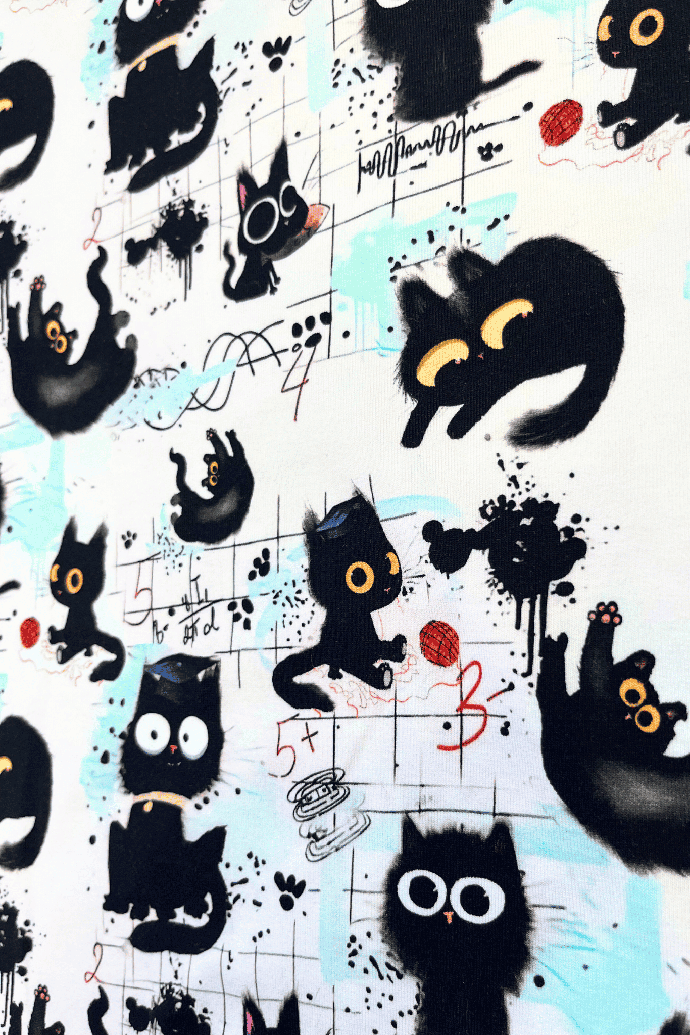 Vaikiškas džemperis "Kačiukai" | Ribotas kiekis - Stiliaus detalė