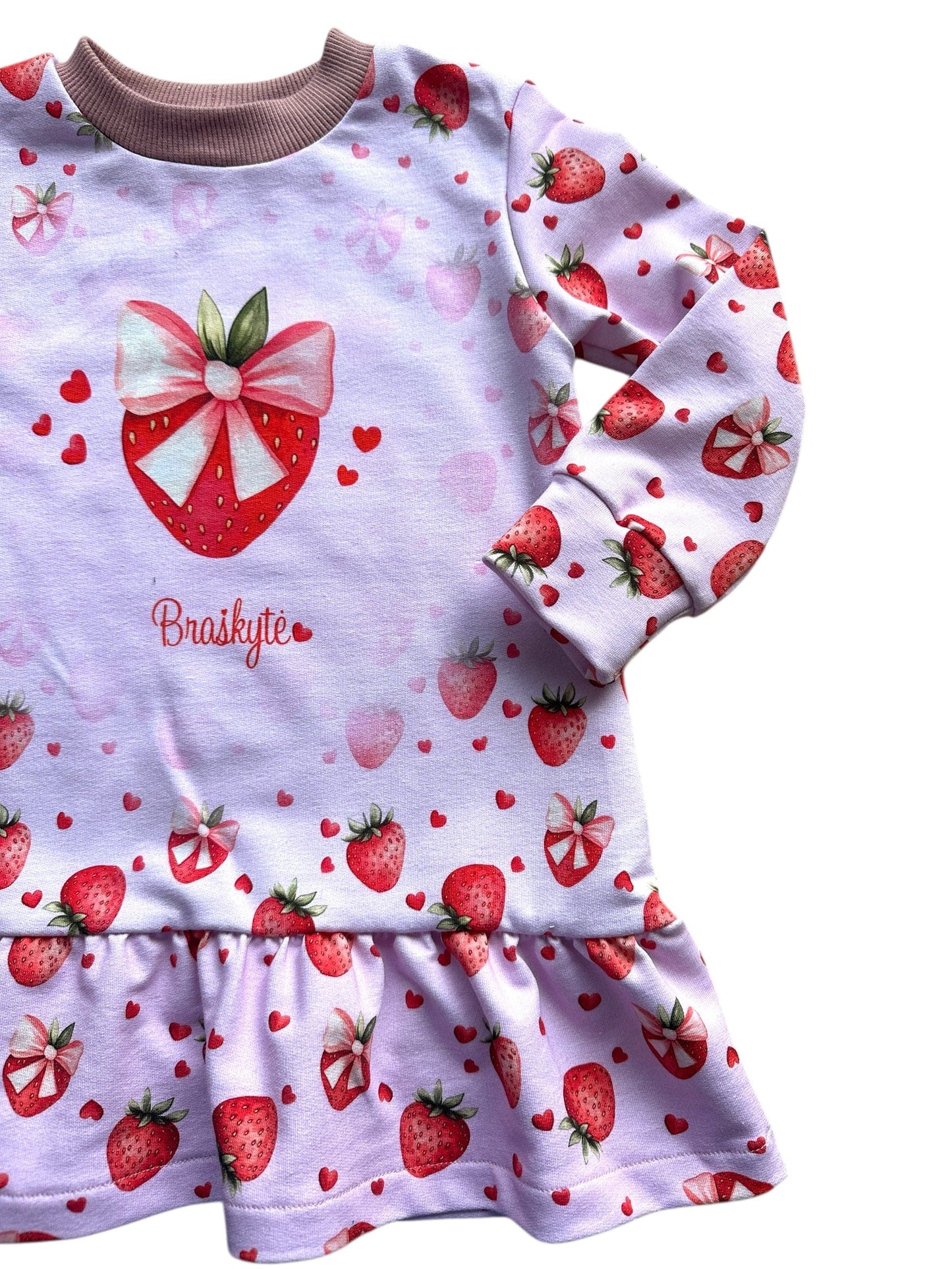 Suknelė "Braškytė"