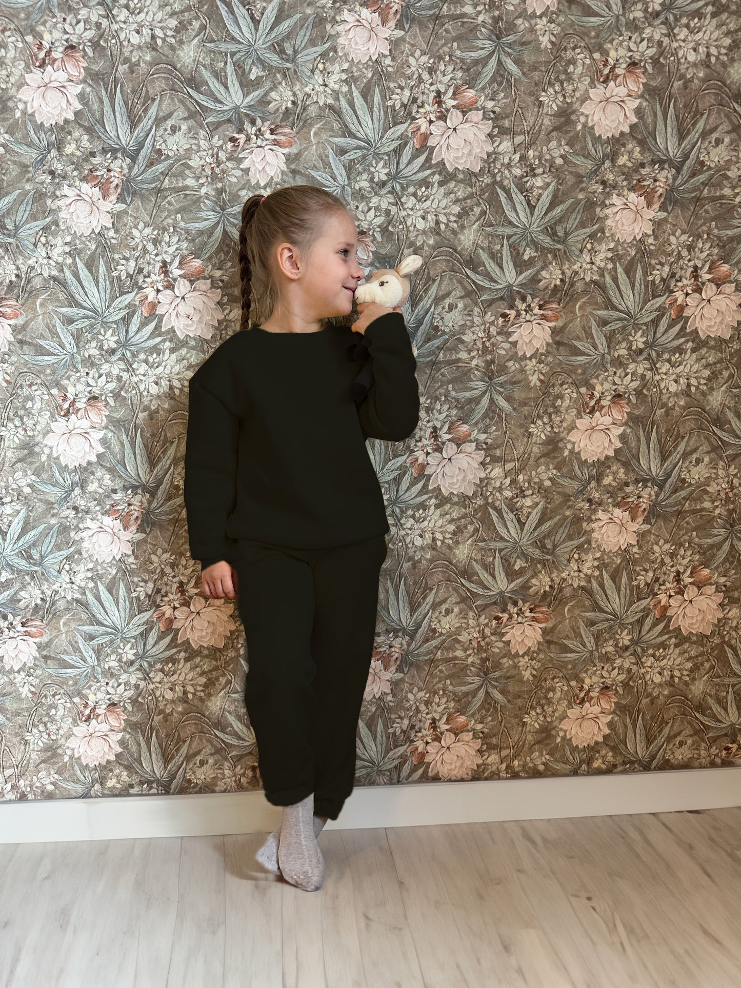 Vaikiškas laisvalaikio kostiumėlis | Juodos spalvos