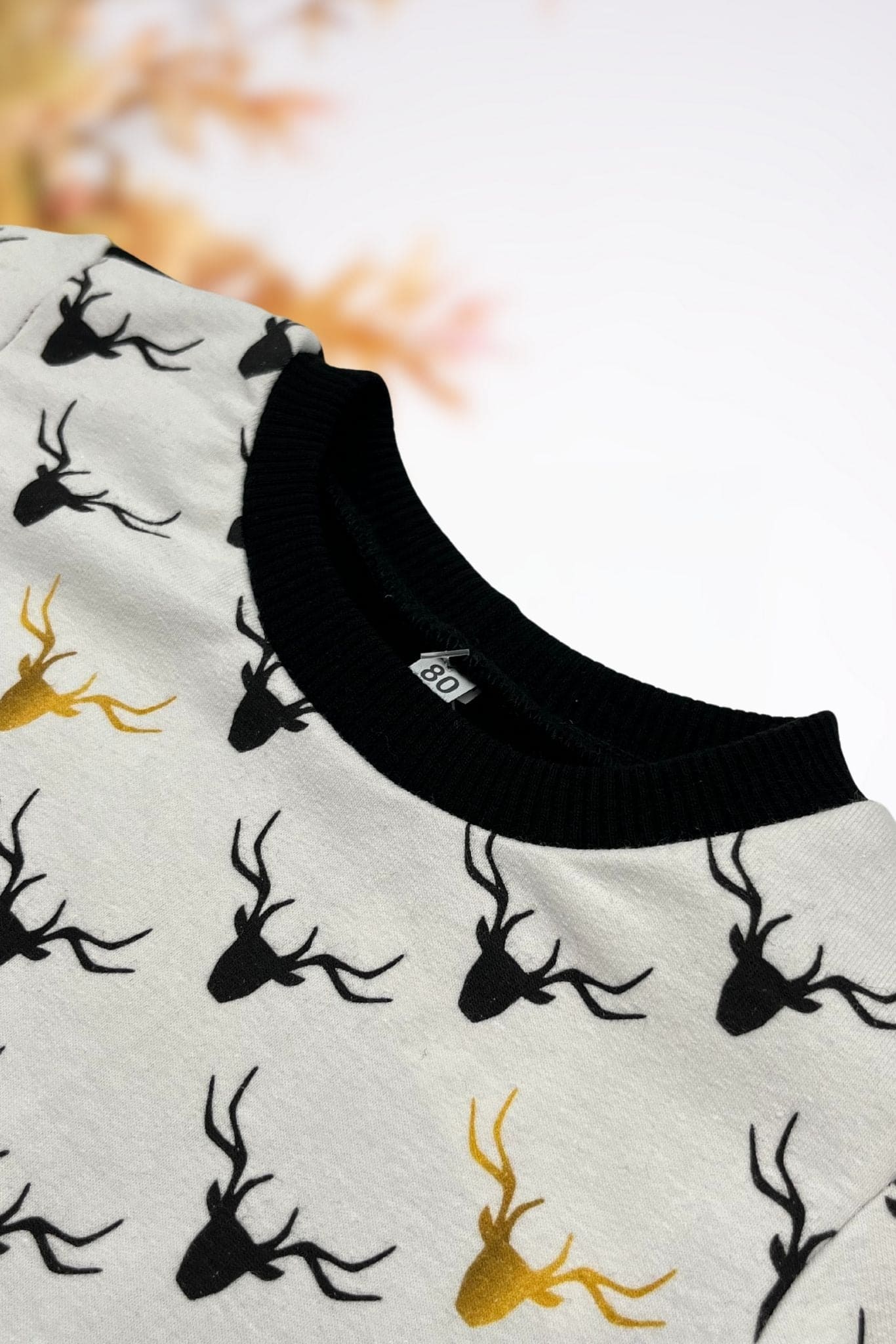 Džemperis “Elniukas” | 80 dydis - Stiliaus detalė