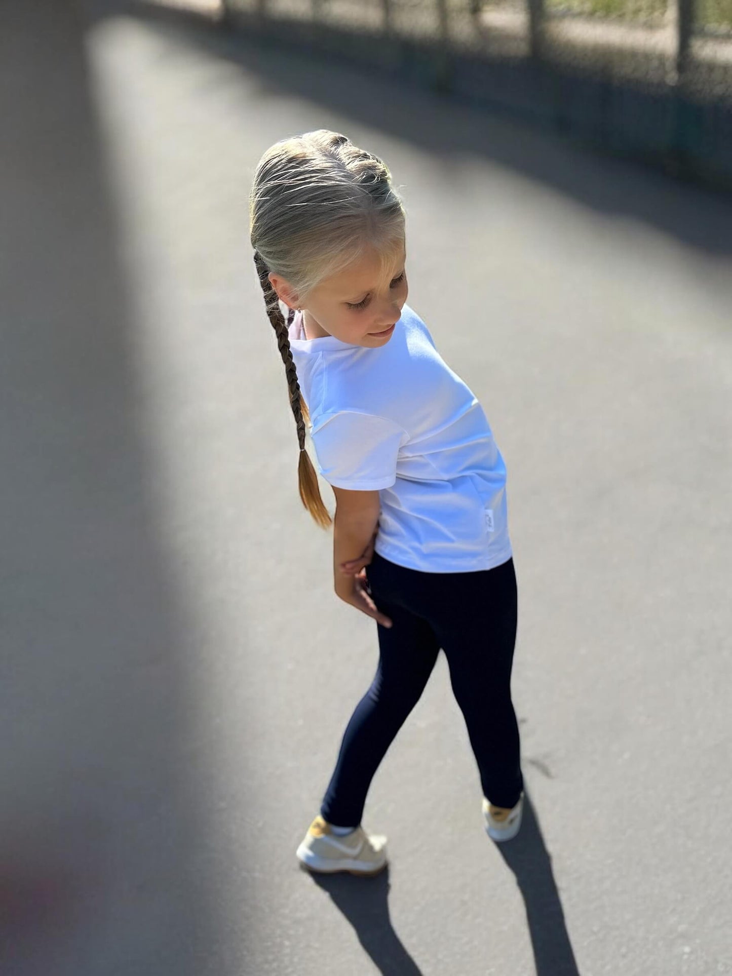 Klasikinė vaikiška maikutė "Balta"