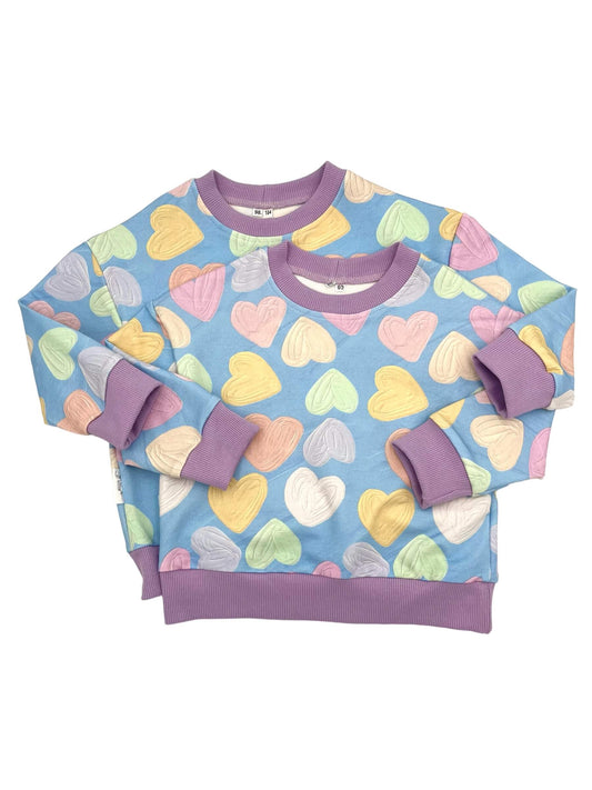 Vaikiškas džemperis "Širdutės"