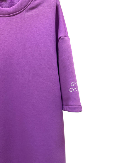 Oversize maikutė moterims "Gyventi gyvenimą" - Stiliaus detalė