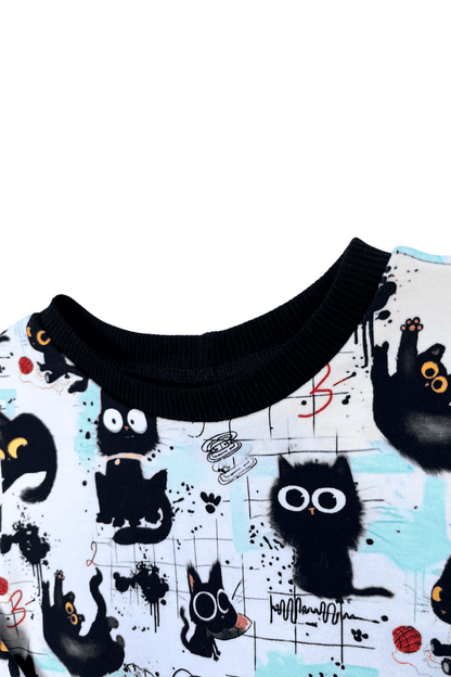 Vaikiškas džemperis "Kačiukai" | Ribotas kiekis - Stiliaus detalė