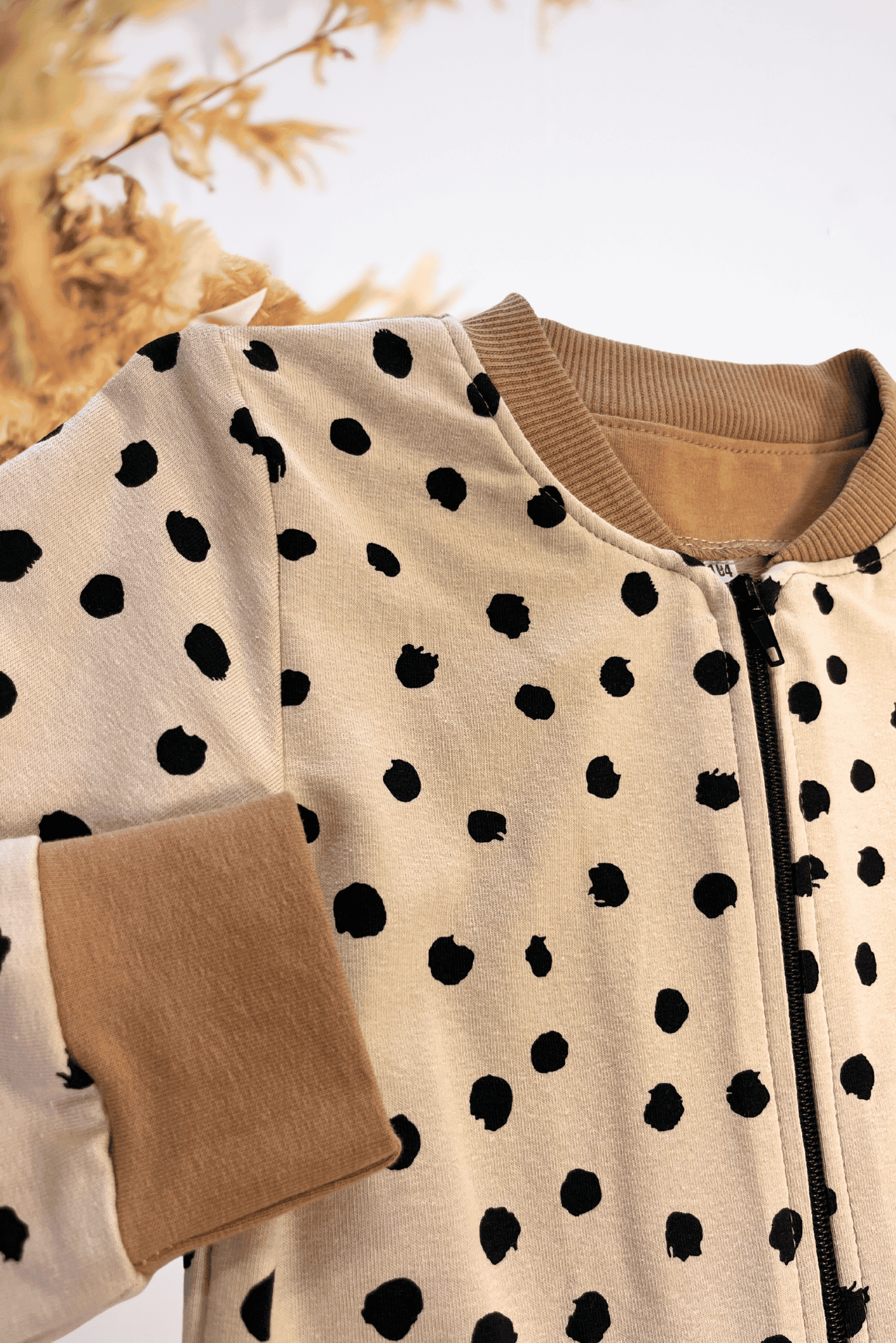 Vaikiškas džemperis su užtrauktuku | Ribotas kiekis | 134 dydis - Stiliaus detalė
