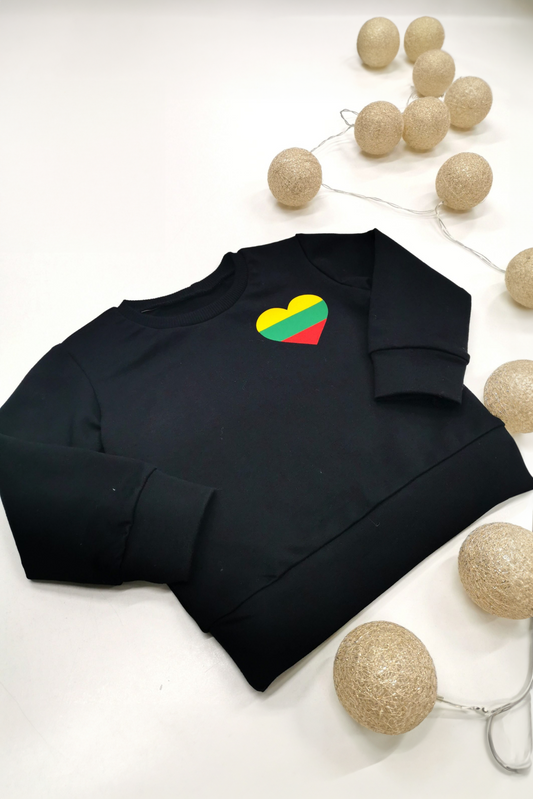 Vaikiškas džemperis “Lietuva brangi”Stiliaus detalė