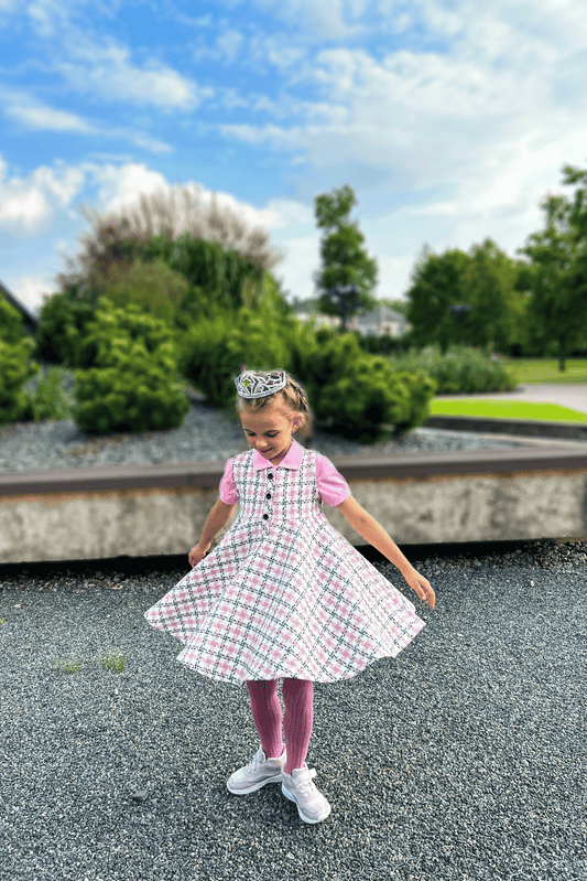 Vaikiškas sarafanas - suknelė | "Tikroji damutė"