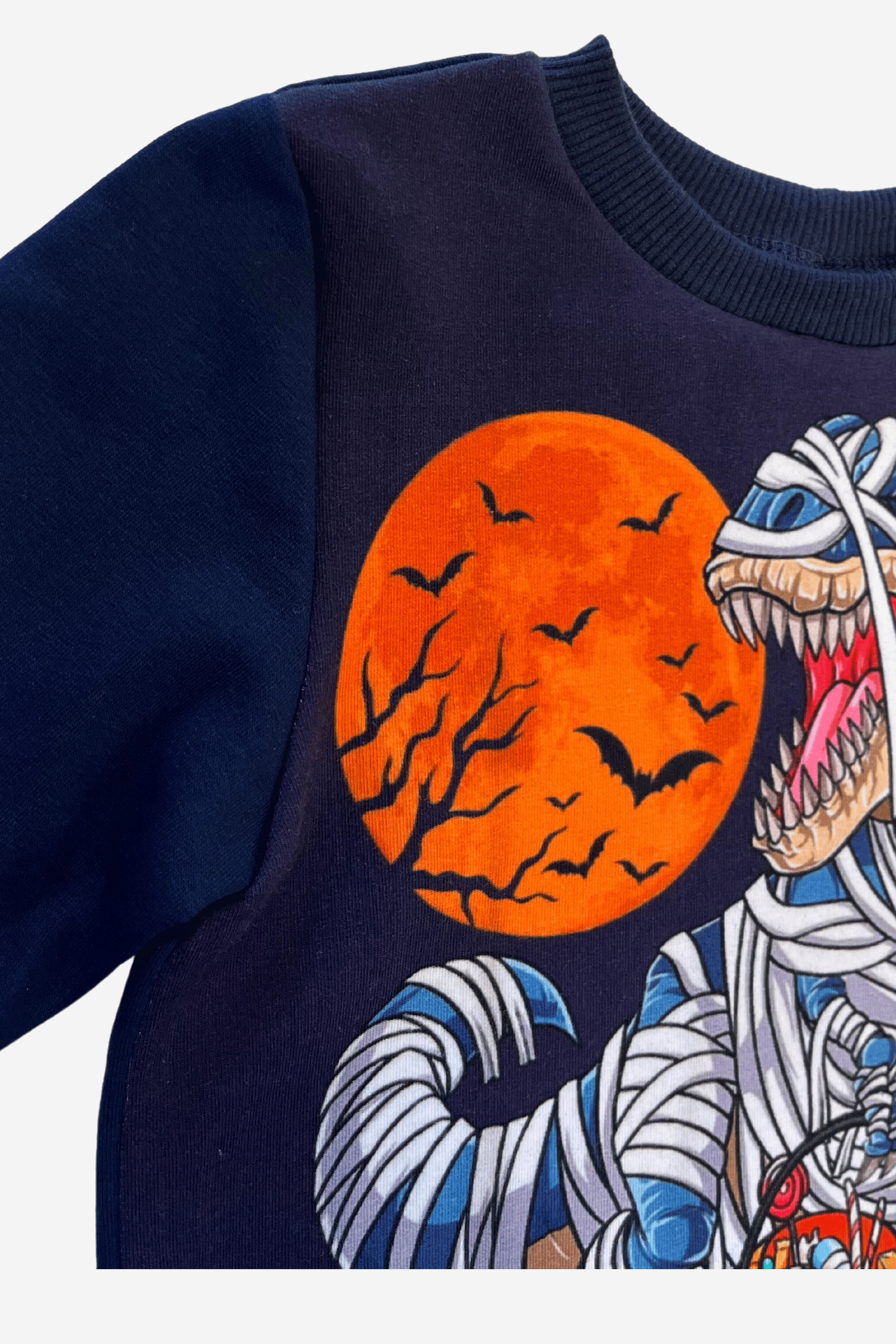 Vaikiškas džemperis "Helovynas"  | Riboto kiekis - Stiliaus detalė