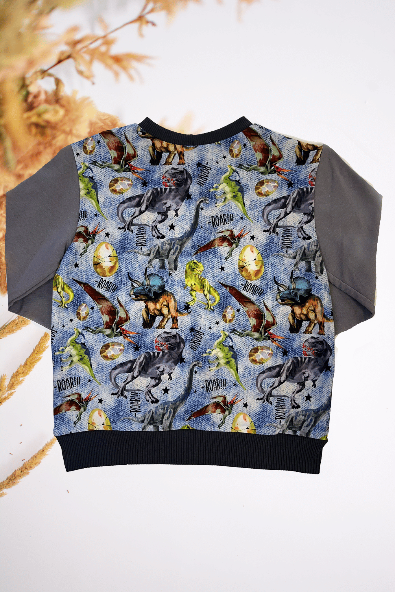 Vaikiškas džemperis "Dinozaurai" - Stiliaus detalė