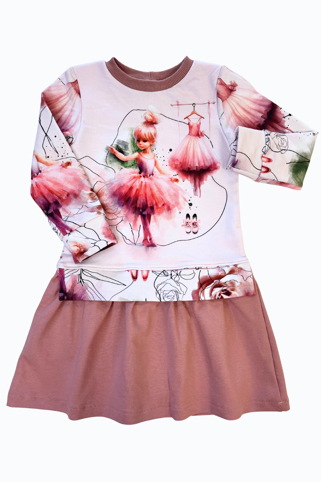Vaikiška suknelė "Balerina" | Ribotas kiekis - Stiliaus detalė