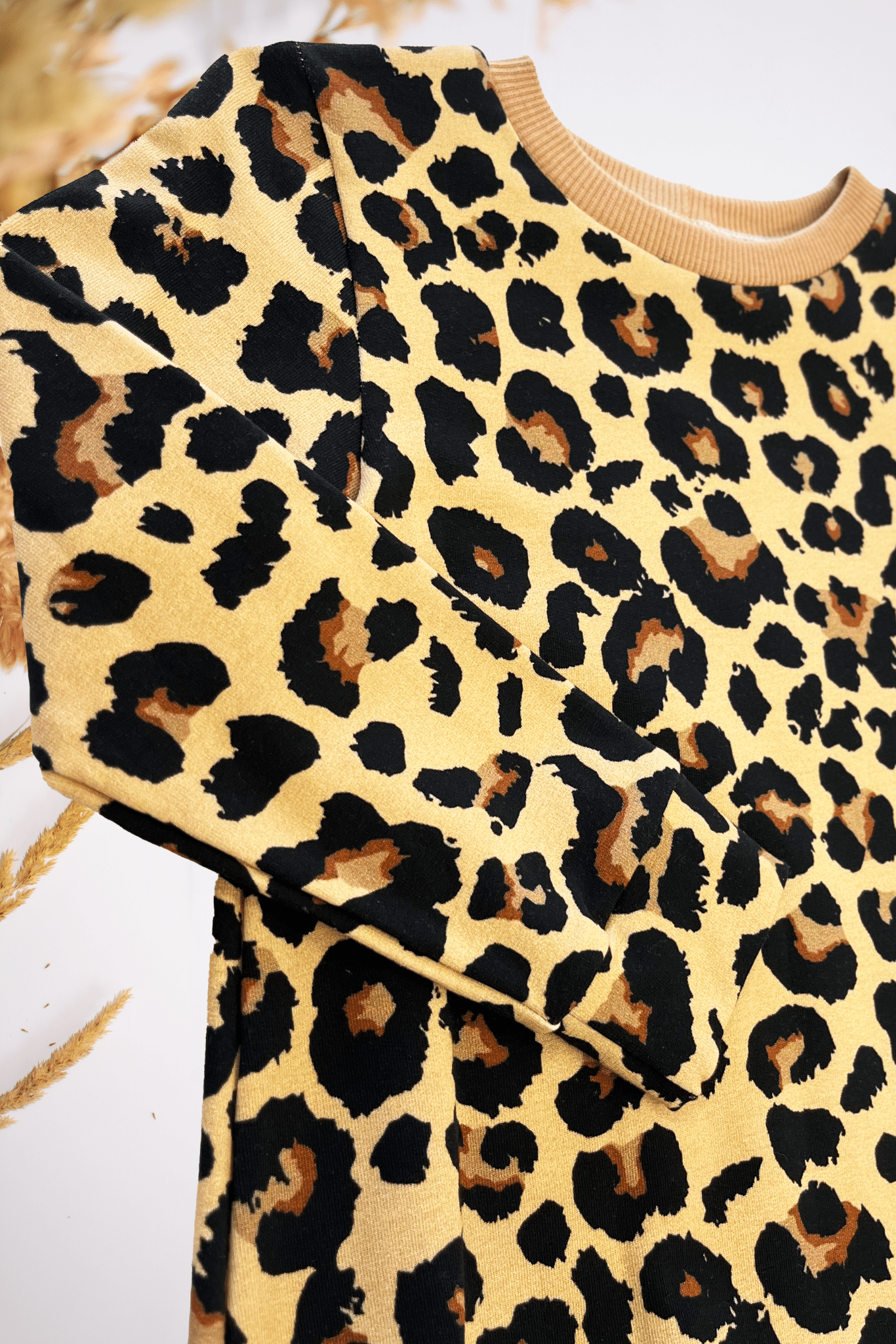 Vaikiška suknelė "Tigriukė" | Ribotas kiekis - Stiliaus detalė
