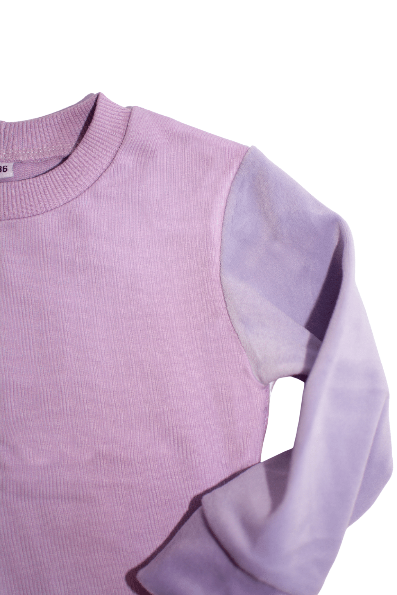 Vaikiškas megztinis su soft veliūru | Paskutinis | 86 dydis - Stiliaus detalė