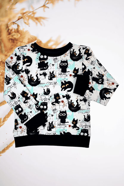 Vaikiškas džemperis "Kačiukai" | Ribotas kiekis - Stiliaus detalė