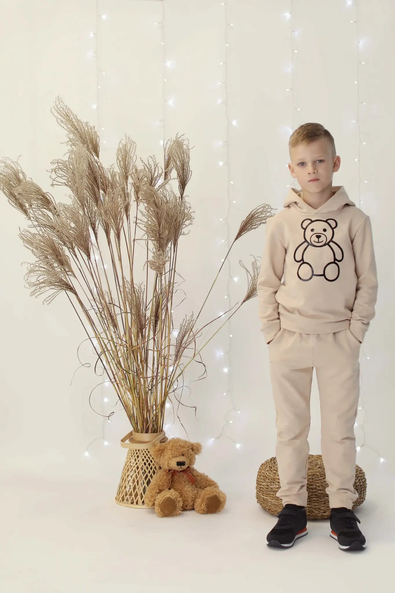 Vaikiškas kostiumėlis “Meškiukas”Stiliaus detalė