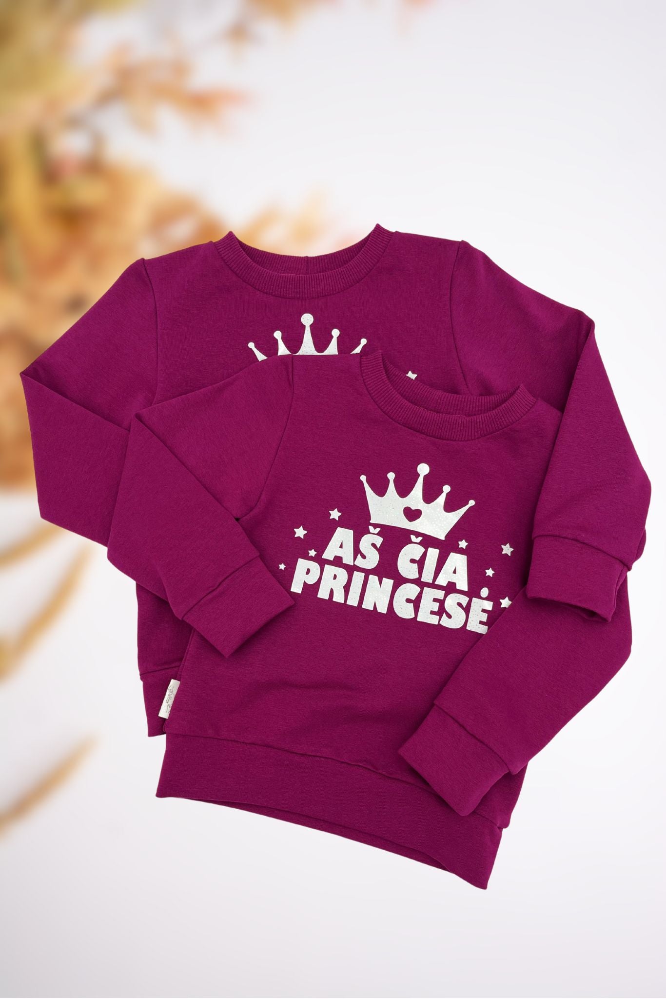 Vaikiškas džemperis “Aš čia Princesė”