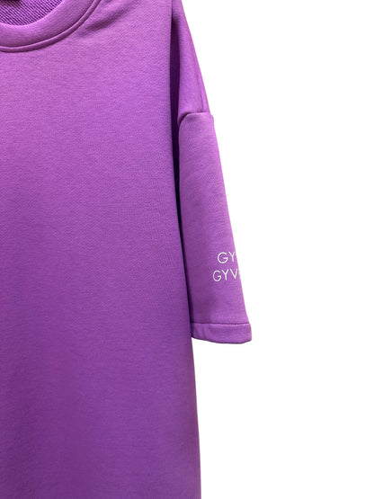 Oversize maikutė moterims "Gyventi gyvenimą" - Stiliaus detalė