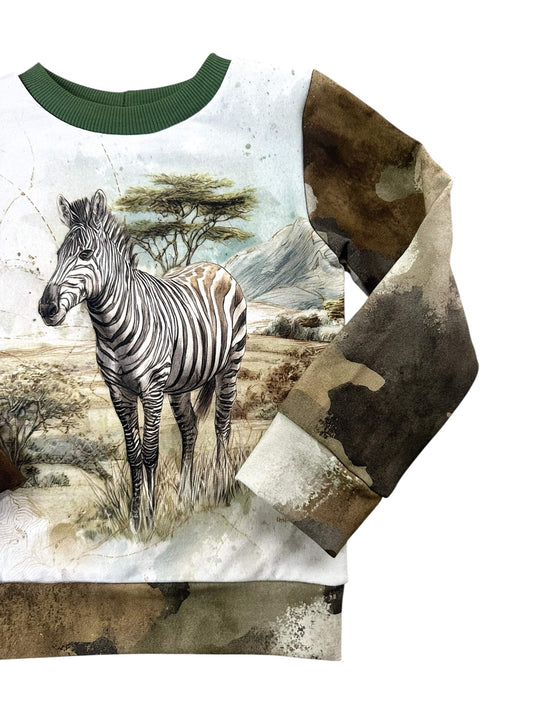 Vaikiškas džemperis "Žirafa" ir "Zebras"