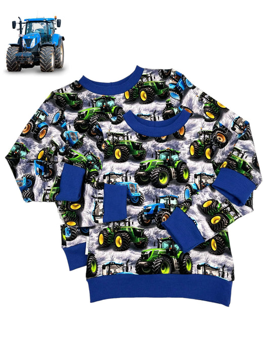 Vaikiškas džemperis "Traktoriai"
